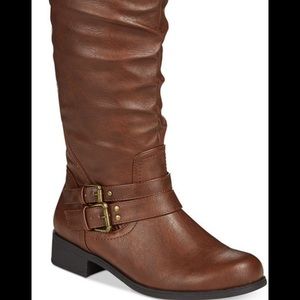 Marcel Wide Calf Riding Style Boot